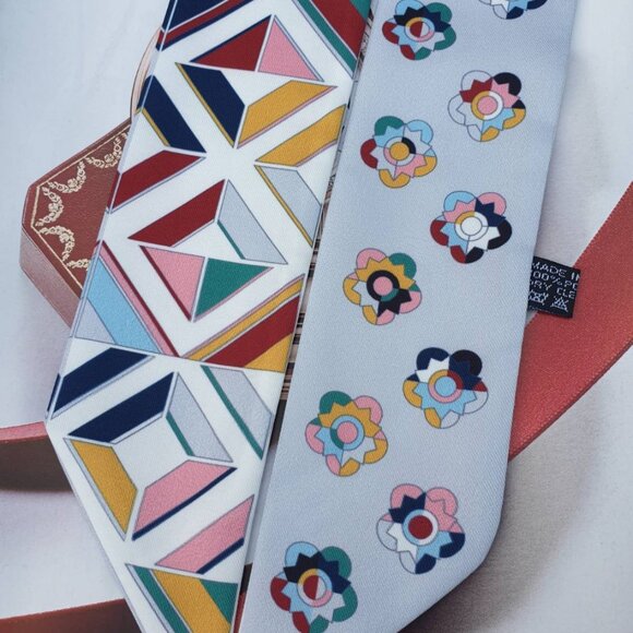 Skinny Scarf Fashion Women Wrap Hand Bag Accessory Hair Tie Luxe Trendy Gift - Picture 1 of 2